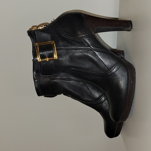 Tory Burch Shoes - Tory Burch Faux Leather Booties